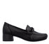 Pantofi casual, dama, RIEKER, 41660-00, negru, piele naturala